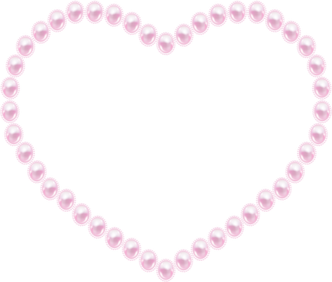 y2k复古风格相框素材-珍珠相框